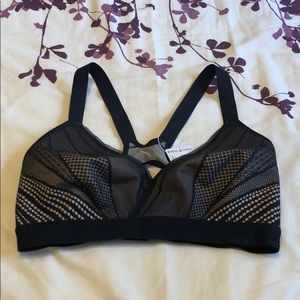 NWT Lululemon Awake To Lace Bra black/barely beige